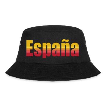 Spanien Weltmeisterschaft - Bucket Hat - Schwarz - Vorne - Lela (165cm)