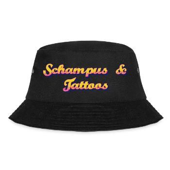 tattoos und - Bucket Hat - Schwarz - Vorne - Lela (165cm)