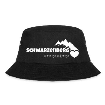 Schwarzenberg Erzgebirge meine heimat - Bucket Hat - Schwarz - Vorne - Lela (165cm)