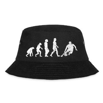Basketball Basketballliebhaber Verein Basketballer - Bucket Hat - Schwarz - Vorne - Lela (165cm)