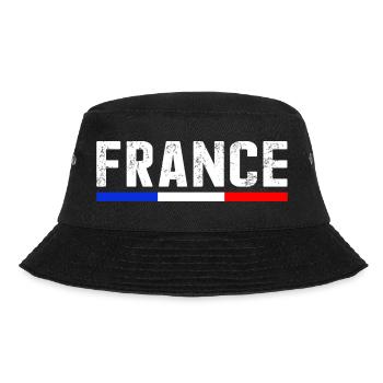 FRANKREICH - Bucket Hat - Schwarz - Vorne - Lela (165cm)