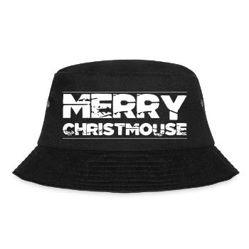 fine cool dont worry beards santa dino bike moon - Bucket Hat - Schwarz - Vorne - Lela (165cm)
