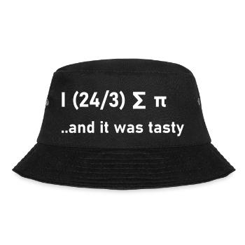 Math Joke Funny Gift Gift Idea Nerdy - Bucket Hat - black - Front - Lela (165cm)
