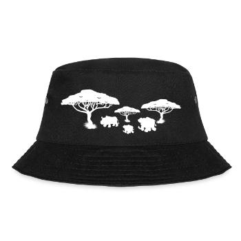 Safari Zoo Animal Safari Zoo - Bucket Hat - black - Front - Lela (165cm)