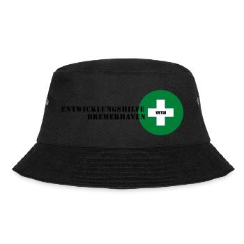 Bremerhaven Entwicklungshilfe - Bucket Hat - Schwarz - Vorne - Lela (165cm)