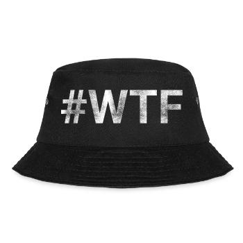 WTF - Bucket Hat - black - Front - Lela (165cm)