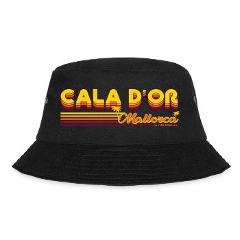 Cala D'or summery Mallorca holiday design - Bucket Hat - black - Front - Lela (165cm)