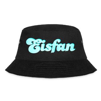 Eis Fan Eiscreme süß Sommer Eiskrem Handschrift - Bucket Hat - Schwarz - Vorne - Lela (165cm)