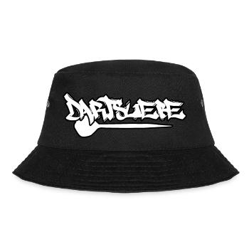 Dartsliebe_schwarz - Bucket Hat - Schwarz - Vorne - Lela (165cm)