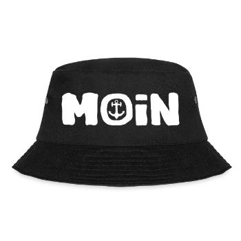Moin - Bucket Hat - Schwarz - Vorne - Lela (165cm)