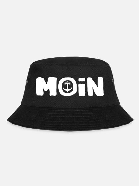 Moin - Bucket Hat - Schwarz