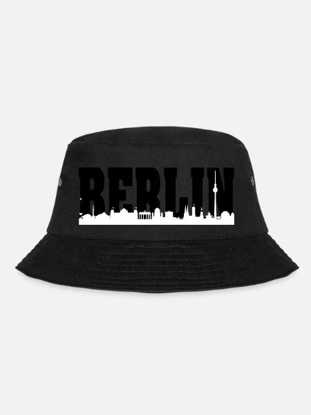 Berlin - Bucket Hat - Schwarz