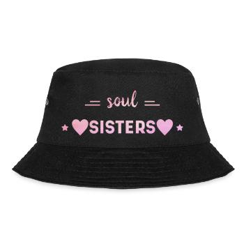 Friends - Soul Sisters - Bucket Hat - black - Front - Lela (165cm)