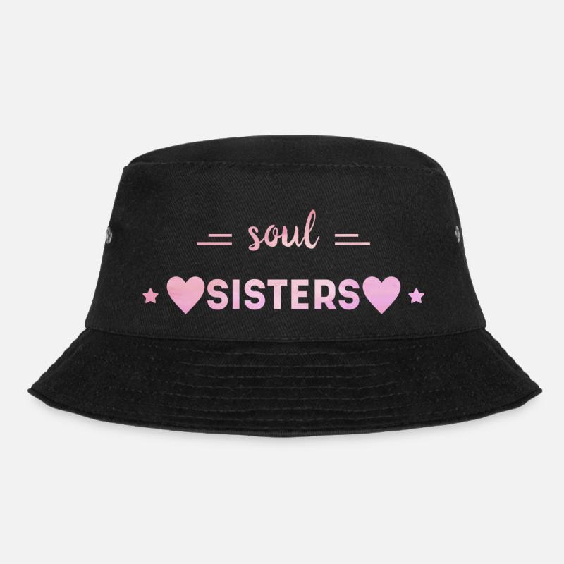 Hochzeit - Bucket Hat - Schwarz