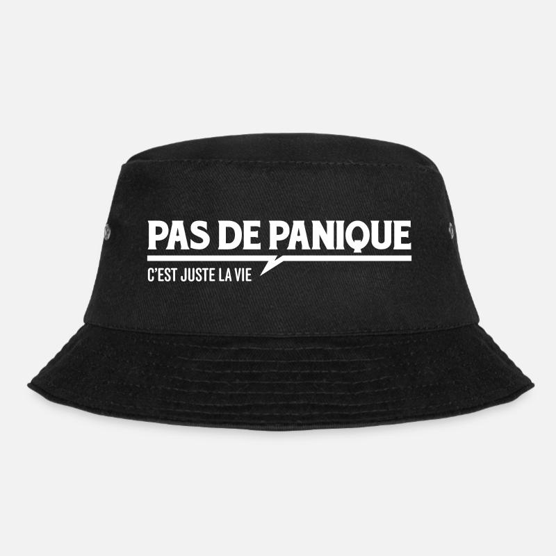 Pas de panique c'est juste la vie - Bob - noir