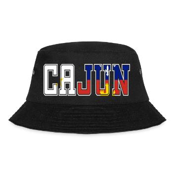 Cajun Pride Louisiana Roots Patriotic - Bucket Hat - black - Front - Lela (165cm)