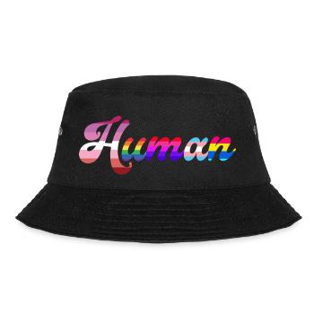 Menschenrechte LGBTQ Gleichstellung Geschlecht - Bucket Hat - Schwarz - Vorne - Lela (165cm)