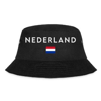 Drapeau de la Hollande, fierté néerlandaise - Bob - noir - Devant - Lela (165cm)