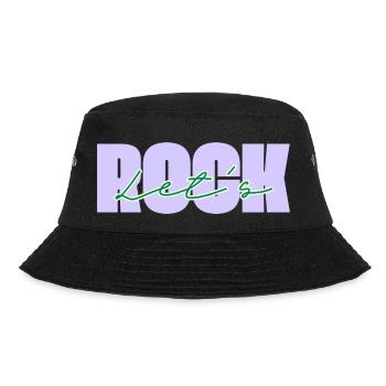 Let's Rock - Bucket Hat - black - Front - Lela (165cm)
