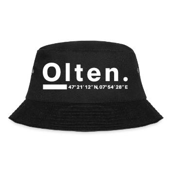 Olten Koordinaten Solothurn Oltener Oltenerin - Bucket Hat - Schwarz - Vorne - Lela (165cm)