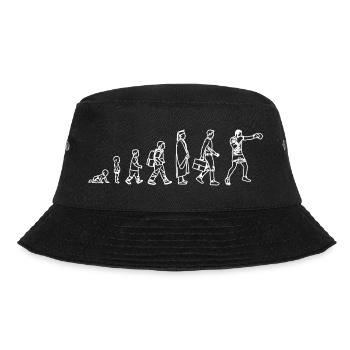 Entwicklung des Boxers - Bucket Hat - Schwarz - Vorne - Lela (165cm)