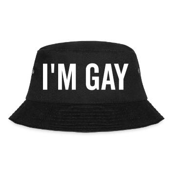 Je suis gay - Bob - noir - Devant - Lela (165cm)