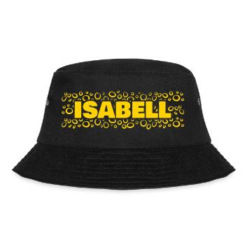 Gift for Isabell - Bucket Hat - black - Front - Lela (165cm)