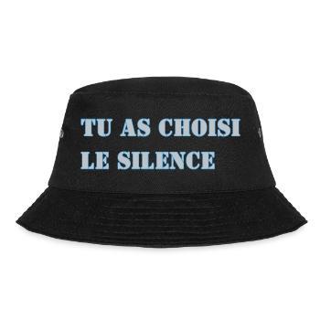 TU AS CHOISI LE SILENCE - Bob - noir - Devant - Lela (165cm)