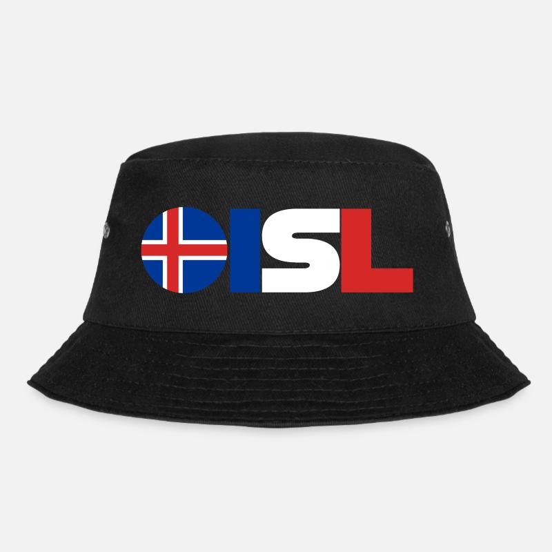 Iceland - Bucket Hat - black