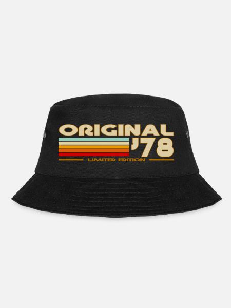 1978 - Bucket Hat - Schwarz