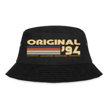 1994 - Bucket Hat - Schwarz - Vorne - Lela (165cm)
