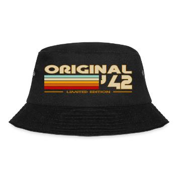 1942 - Bucket Hat - black - Front - Lela (165cm)