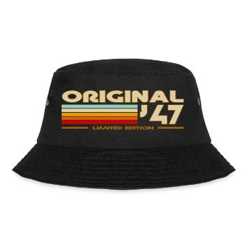 1947 - Bucket Hat - Schwarz - Vorne - Lela (165cm)