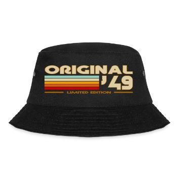 1949 - Bucket Hat - Schwarz - Vorne - Lela (165cm)