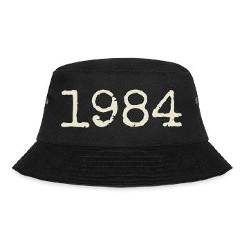 Geburtstagsgeschenk 1984 – Großartig seit 1984 - Bucket Hat - Schwarz - Vorne - Lela (165cm)