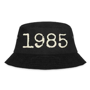 1985 Birthday Gift - Awesome since 1985 - Bucket Hat - black - Front - Lela (165cm)