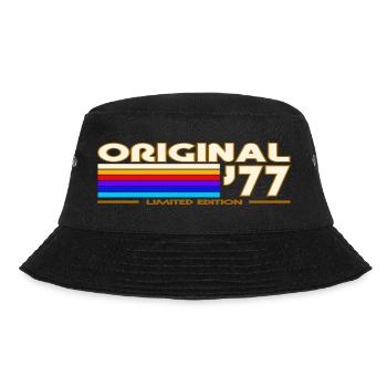 Original 77 Rainbow Retro - Bucket Hat - black - Front - Lela (165cm)