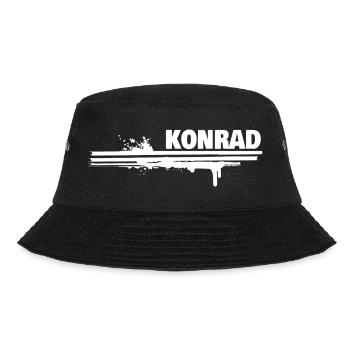 Malerei Konrad - Bucket Hat - Schwarz - Vorne - Lela (165cm)