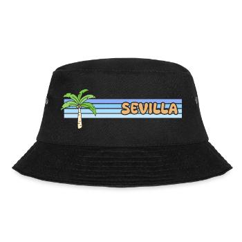 Sonne Sevilla - Bucket Hat - Schwarz - Vorne - Lela (165cm)