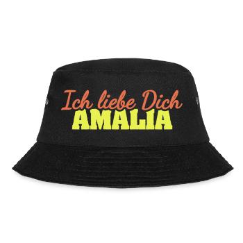 Liebe Amalia - Bucket Hat - Schwarz - Vorne - Lela (165cm)