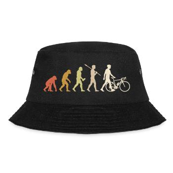 Cycling Evolution - Cadeau minimaliste drôle pour cycliste - Bob - noir - Devant - Lela (165cm)
