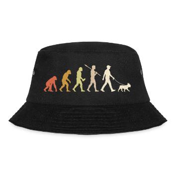 Bouledogue français Evolution Drôle de cadeau Frenchie - Bob - noir - Devant - Lela (165cm)