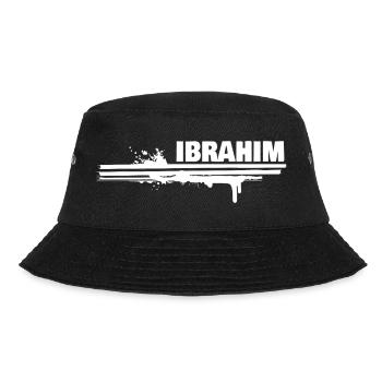 Malerei Ibrahim - Bucket Hat - Schwarz - Vorne - Lela (165cm)