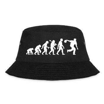 Bowling Evolution Skittles for Bowling Club - Bucket Hat - black - Front - Lela (165cm)