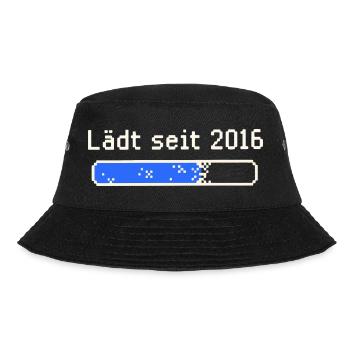 Lädt seit 2016 Pixelbar - Bucket Hat - Schwarz - Vorne - Lela (165cm)