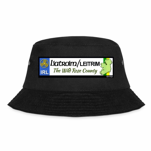 LEITRIM, IRELAND: licence plate tag style decal eu - Bucket Hat