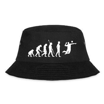 Volleyball Evolution - Bucket Hat - Schwarz - Vorne - Lela (165cm)