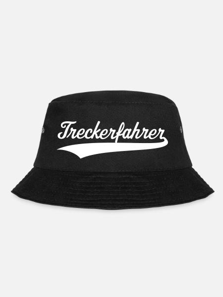 Treckerfahrer (Trecker, Traktor Fahren / Treckern) - Bucket Hat - Schwarz