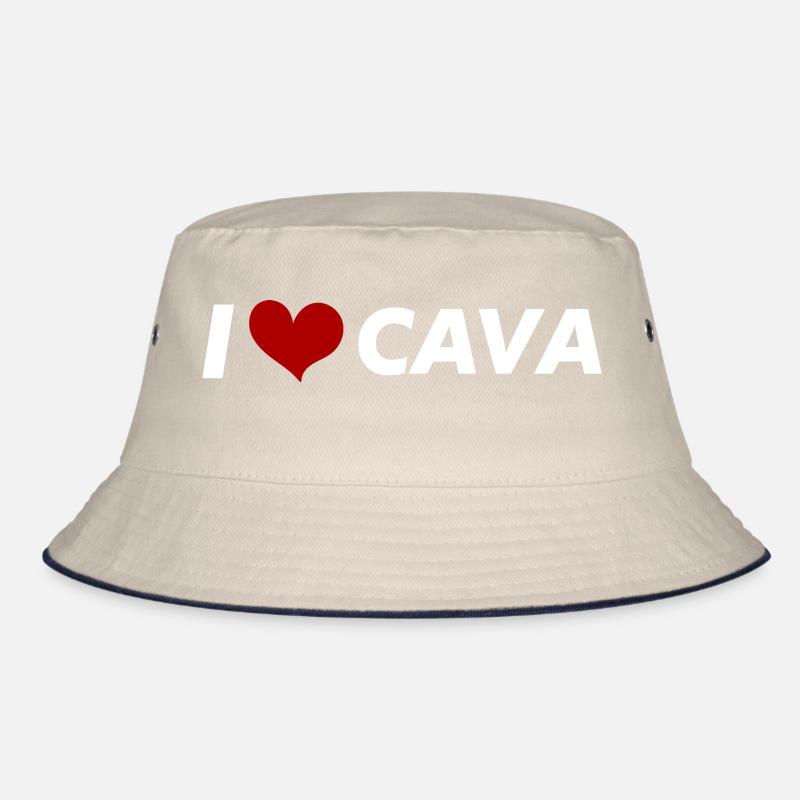 Ich liebe Cava Bucket Hat