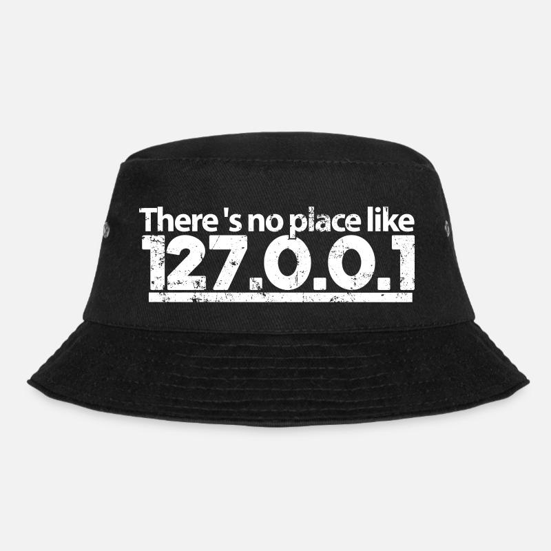 Theres no place like Admin Systemadministrator - Bucket Hat - Schwarz